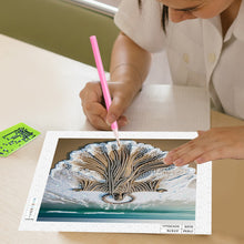 Load image into Gallery viewer, Diamond Painting - Partial Special Shaped - Mother Jesus (30*30CM)