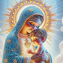 Load image into Gallery viewer, Diamond Painting - Partial Special Shaped - Mother Jesus (30*30CM)