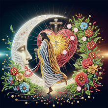 Load image into Gallery viewer, Diamond Painting - Partial Special Shaped - Mother Jesus (30*30CM)