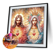 Load image into Gallery viewer, Diamond Painting - Partial Special Shaped - Mother Jesus (30*30CM)