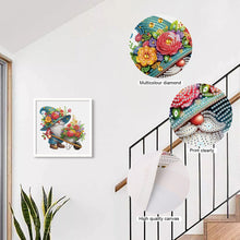 Load image into Gallery viewer, Diamond Painting - Partial Special Shaped - Flower Gnome (30*30CM)