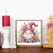 Load image into Gallery viewer, Diamond Painting - Partial Special Shaped - Flower Gnome (30*30CM)
