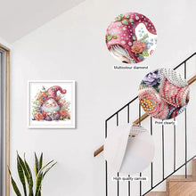 Load image into Gallery viewer, Diamond Painting - Partial Special Shaped - Flower Gnome (30*30CM)