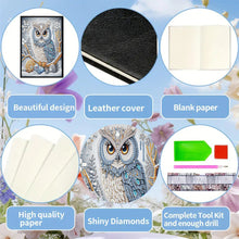 Load image into Gallery viewer, Animal 5D Diamond Painting Notebook DIY Diamond Art Diary Book Journal Notebook