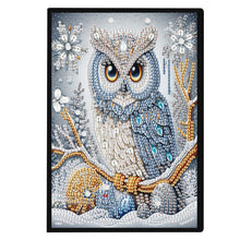 Load image into Gallery viewer, Animal 5D Diamond Painting Notebook DIY Diamond Art Diary Book Journal Notebook