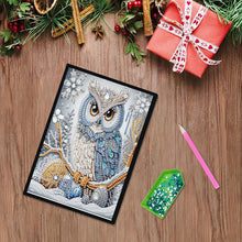 Load image into Gallery viewer, Animal 5D Diamond Painting Notebook DIY Diamond Art Diary Book Journal Notebook