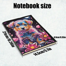 Load image into Gallery viewer, Animal 5D Diamond Painting Notebook DIY Diamond Art Diary Book Journal Notebook