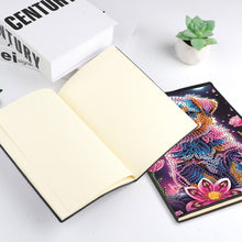 Load image into Gallery viewer, Animal 5D Diamond Painting Notebook DIY Diamond Art Diary Book Journal Notebook