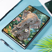 Load image into Gallery viewer, Animal 5D Diamond Painting Notebook DIY Diamond Art Diary Book Journal Notebook
