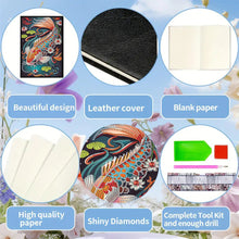 Load image into Gallery viewer, Animal 5D Diamond Painting Notebook DIY Diamond Art Diary Book Journal Notebook