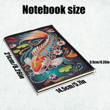Load image into Gallery viewer, Animal 5D Diamond Painting Notebook DIY Diamond Art Diary Book Journal Notebook