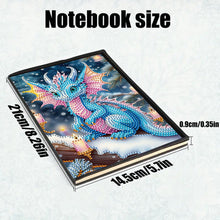 Load image into Gallery viewer, Animal 5D Diamond Painting Notebook DIY Diamond Art Diary Book Journal Notebook
