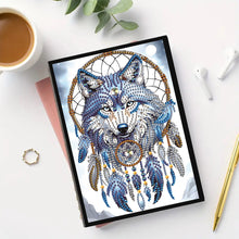 Load image into Gallery viewer, Animal 5D Diamond Painting Notebook DIY Diamond Art Diary Book Journal Notebook