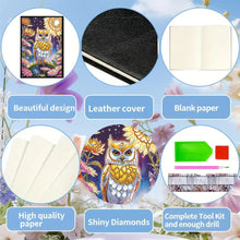 Load image into Gallery viewer, Animal 5D Diamond Painting Notebook DIY Diamond Art Diary Book Journal Notebook