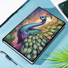 Load image into Gallery viewer, Animal 5D Diamond Painting Notebook DIY Diamond Art Diary Book Journal Notebook