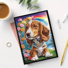 Load image into Gallery viewer, Animal 5D Diamond Painting Notebook DIY Diamond Art Diary Book Journal Notebook