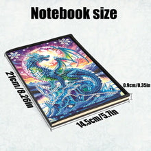 Load image into Gallery viewer, Animal 5D Diamond Painting Notebook DIY Diamond Art Diary Book Journal Notebook