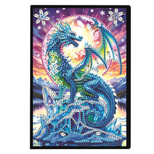 Load image into Gallery viewer, Animal 5D Diamond Painting Notebook DIY Diamond Art Diary Book Journal Notebook