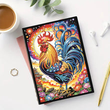 Load image into Gallery viewer, Animal 5D Diamond Painting Notebook DIY Diamond Art Diary Book Journal Notebook