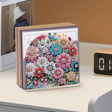 Load image into Gallery viewer, Acrylic Napkin Holder Diamond Painting Kit for Home Table Decor (Flower Cluster)