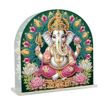 Load image into Gallery viewer, Acrylic Napkin Holder Diamond Painting Kit for Home Table Decor (Ganesha)