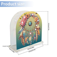 Load image into Gallery viewer, Acrylic Napkin Holder Diamond Painting Kit for Home Table Decor (Dream Catcher)