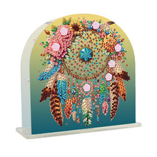 Load image into Gallery viewer, Acrylic Napkin Holder Diamond Painting Kit for Home Table Decor (Dream Catcher)