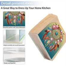 Load image into Gallery viewer, Acrylic Napkin Holder Diamond Painting Kit for Home Table Decor (Dream Catcher)