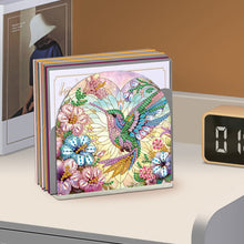 Load image into Gallery viewer, Acrylic Napkin Holder Diamond Painting Kit for Home Table Decor (Hummingbird)