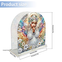 Load image into Gallery viewer, Acrylic Napkin Holder Diamond Painting Kit for Home Table Decor (Angel Girl)