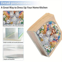 Load image into Gallery viewer, Acrylic Napkin Holder Diamond Painting Kit for Home Table Decor (Angel Girl)