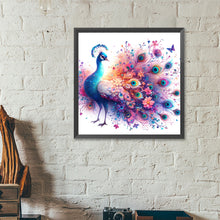 Load image into Gallery viewer, Diamond Painting - Full Round - Peacock (40*40CM)