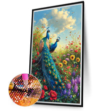 Load image into Gallery viewer, Diamond Painting - Full Round - Peacock (40*70CM)