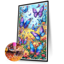 Load image into Gallery viewer, Diamond Painting - Full Round - Butterfly (40*70CM)