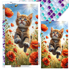 Load image into Gallery viewer, Diamond Painting - Full Round - Cat (40*70CM)