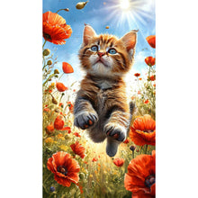 Load image into Gallery viewer, Diamond Painting - Full Round - Cat (40*70CM)