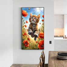 Load image into Gallery viewer, Diamond Painting - Full Round - Cat (40*70CM)