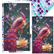 Load image into Gallery viewer, Diamond Painting - Full Round - Peacock (40*70CM)