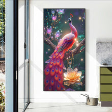 Load image into Gallery viewer, Diamond Painting - Full Round - Peacock (40*70CM)