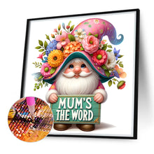 Load image into Gallery viewer, Diamond Painting - Full Round - Gnome flowers (40*40CM)