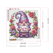 Load image into Gallery viewer, Diamond Painting - Full Round - Gnome flowers (40*40CM)