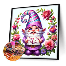 Load image into Gallery viewer, Diamond Painting - Full Round - Gnome flowers (40*40CM)