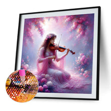 Load image into Gallery viewer, Diamond Painting - Full Round - Violin girl (40*40CM)