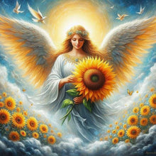 Load image into Gallery viewer, Diamond Painting - Full Round - Angel girl (40*40CM)