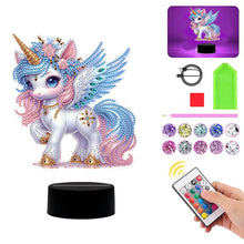 Load image into Gallery viewer, Unicorn Diamond Painting Night Light with Tools Diamond Art Lamp Home Decoration