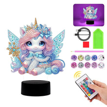 Load image into Gallery viewer, Unicorn Diamond Painting Night Light with Tools Diamond Art Lamp Home Decoration