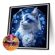 Load image into Gallery viewer, Diamond Painting - Full Round - Cat (30*30CM)
