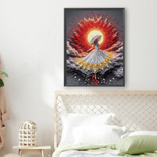 Load image into Gallery viewer, Diamond Painting - Partial Special Shaped - Girl (30*40CM)