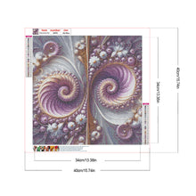 Load image into Gallery viewer, Diamond Painting - Full Round - Purple kaleidoscope (40*40CM)