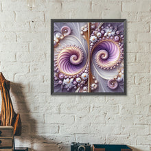 Load image into Gallery viewer, Diamond Painting - Full Round - Purple kaleidoscope (40*40CM)